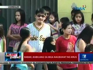 Flash Report: Babae, kabilang sa mga nagbuhat ng Krus sa Zambales (040612)