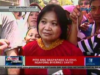 Flash:  7 ang nagpapako sa krus ngayong Biyernes Santo sa Pampanga