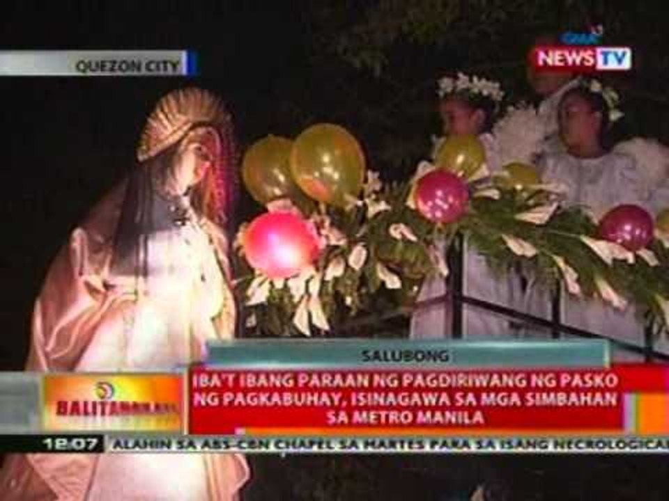 BT: Iba't ibang paraan ng pagdiriwang ng Pasko ng pagkabuhay, isinagawa sa mga simbahan