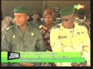 Cérémonie de Remise de Diplômes de la 16eme Promotion de l’École Militaire d'Administration.