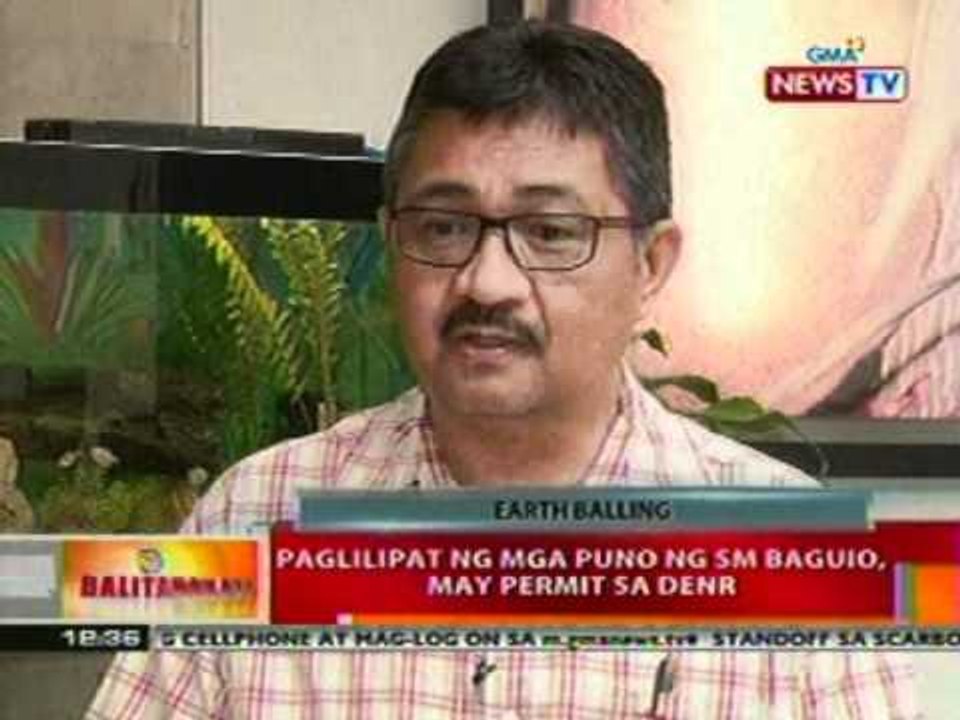 BT:  Pagtatanggal ng pine trees at mga puno sa may SM Baguio, sinalubong ng protesta