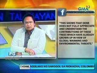 UB: Pagtanggal ng pine trees sa   SM Baguio, dapat bang pigilin?