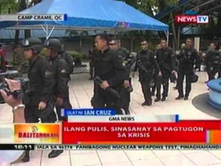 BT: Ilang pulis, sinasanay sa   pagtugon sa krisis
