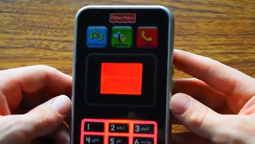 FISHER PRICE TOY CELL PHONE KIDS GAMES ABC 123 LEARNING NUMBERS