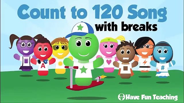 Learning to Count Count to 120 and Exercise Brain Breaks Kids Songs Jack Hartmann