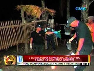 24 Oras: 2 sa 5 na suspek sa pagsabog sa North Cotabatom natukoy na