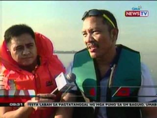 Sugatang butanding na natagpuan   kahapon sa Manila Bay, pinaghahanap pero hindi makita ngayong araw