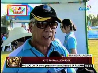 24 Oras: Kite Festival sa Sta. Rosa, Laguna, dinagsa