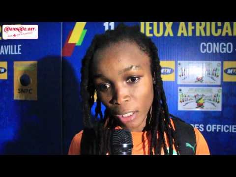 11èmes Jeux Africains / Match CI-CONGO: la Capitaine des éléphantes confiante pour la suite