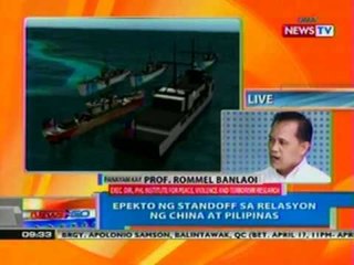 NTG: Epekto ng standoff sa relasyon ng China at Pilipinas (041712)