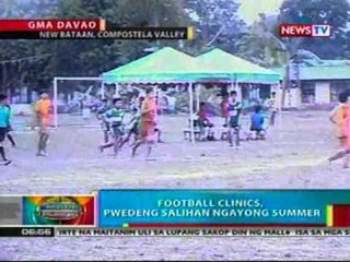 BP: Ballet classes para sa mga babae at football clinics sa lalaki sa Davao