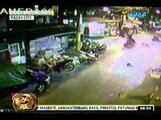 Download Video: 24 Oras: Pamamaril at pagpatay sa isang lalaki sa Pasay, nakunan ng CCTV