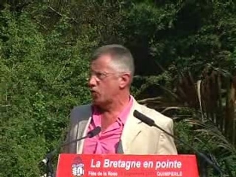 Gilbert Le Bris fête de la rose Quimperlé