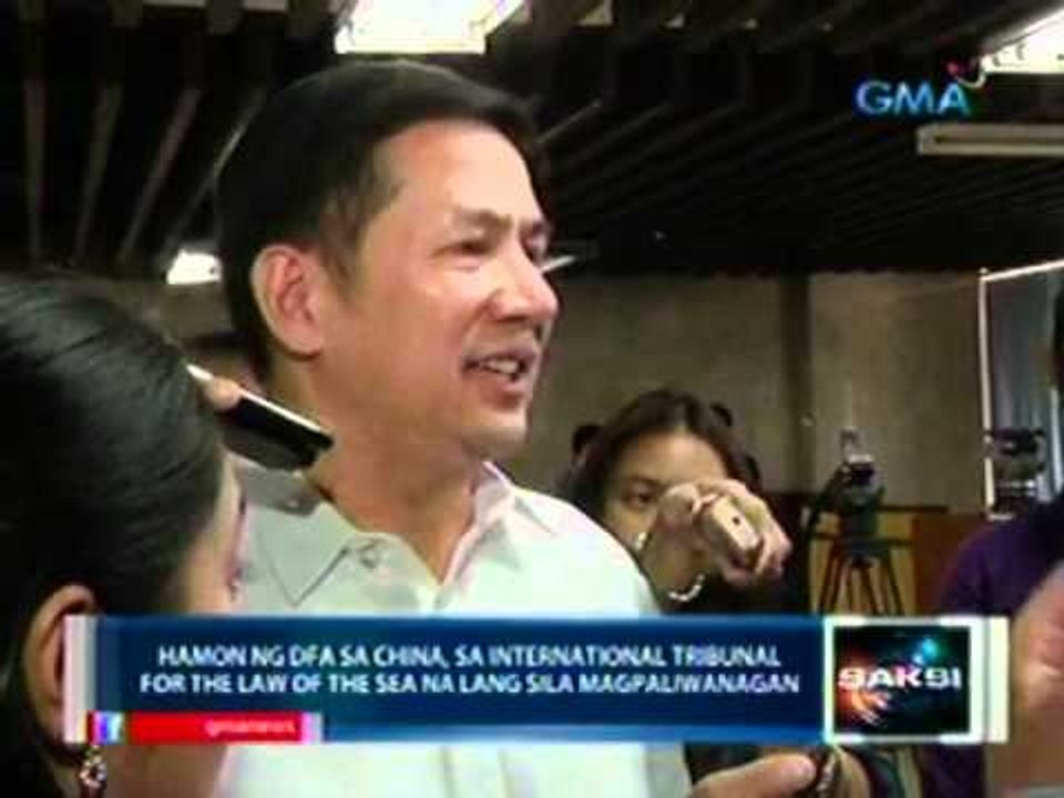 Saksi: Giit ng China, nagkatensyon lang daw sa Panatag Shoal nang manghimasok umano ang Pilipinas