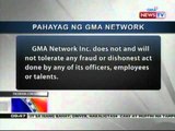 NTG: Program Manager ng GMA News TV, inireklamo ng isang IT company (041912)