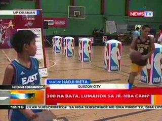 BT: 300 na bata, lumahok sa Jr. NBA camp