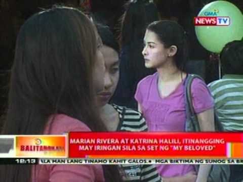 BT: Marian Rivera at Katrina Halili, itinangging may iringan sila sa set ng 'My Beloved'