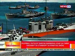 BT:  Ilang militante, nag-rally sa harap ng Chinese Embassy kaugnay sa isyu ng Panatag Shoal