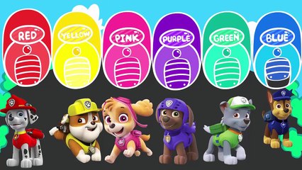 Learn Colors With Lightning McQueen and Paw Patrol Pups Cartoon StoryTime For Kids Games