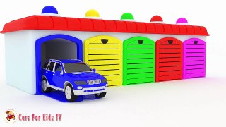 Colors for Children to Learn 3D with Vehicles - Colours for Kids, Toddlers - Learning Videos