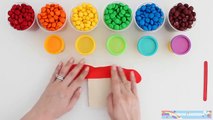 DIY How to Make Play Doh Rainbow Ice Cream Popsicles * RainbowLearning