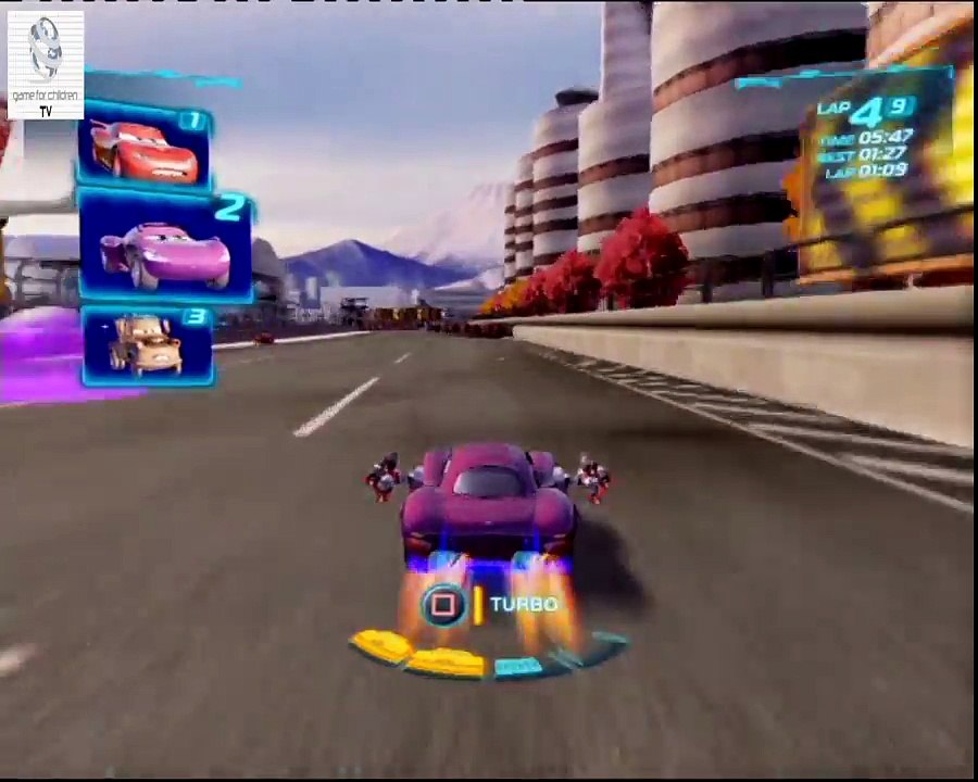 Cars 2 Game - Holley Shiftwell - Runway Tour - Disney Car