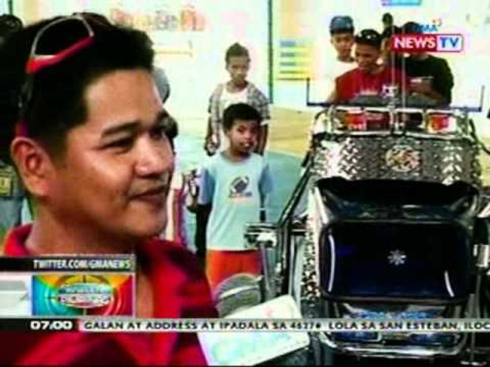 BP: Hi-tech na tricycle sa Pangasinan,   tampok sa car and motor show
