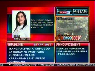 DB: Sen. Enrile: Naval exercises ng China at Russia, 'di dapat katakutan