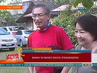 UB: Bahay ni Randy David, pinagbabaril