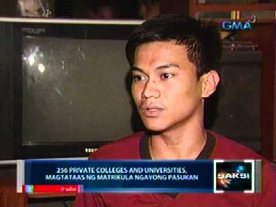 Saksi: 256 Private Colleges and Universities, magtataas ng matrikula ngayong pasukan