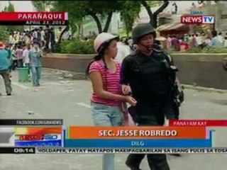 NTG: Panayam ng News to Go kay DILG Sec. Robredo kaugnay ng nangyari sa Silverio Compound (042412)