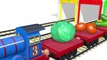 Learn Colors Fruits and Vegetables for Children - Colours with Thomas Train - Kids Learning Video