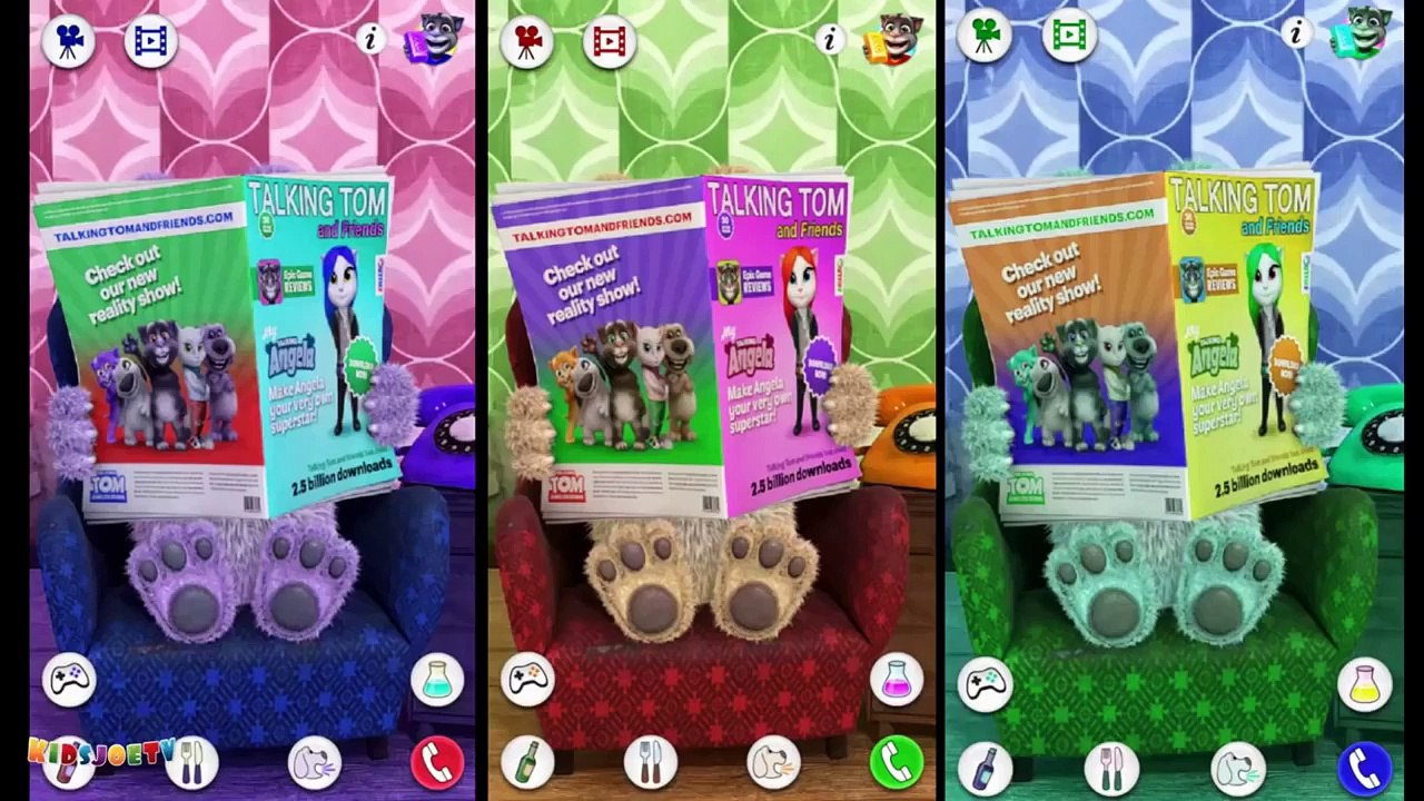 GAME FOR KIDSLearn Colors with Talking Games for Kids Compilation - Fun learning Colours
