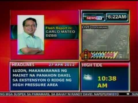 DB: Lalaki, patay matapos mahulog umano mula sa ika-7 palapag ng isang gusali sa Maynila (042712)