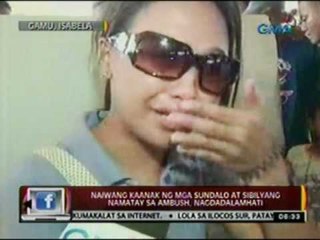 24 Oras: Naiwang kaanak ng mga sundalo at sibilyang namatay sa ambush sa Isabela, nagdadalamhati