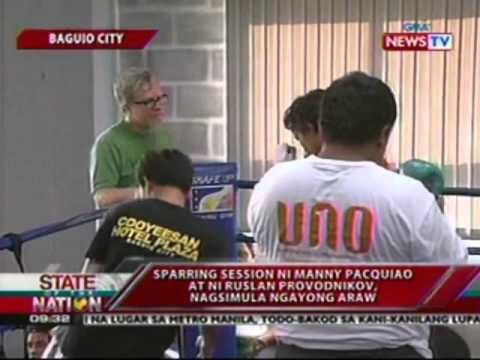 SONA: Sparring session ni Manny Pacquiao at Ruslan Provodkinov, nagsimula ngayong araw