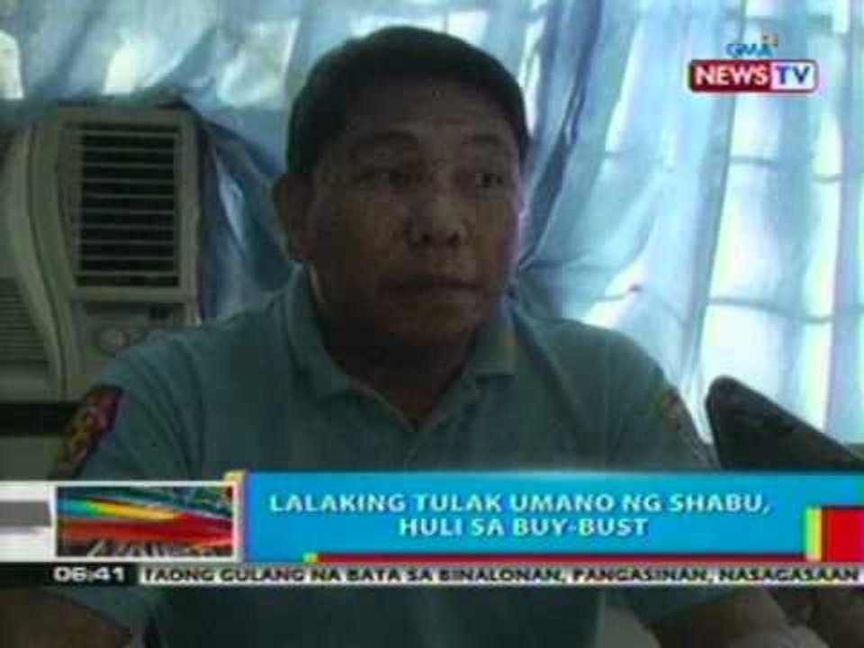 BP: Lalaking tulak umano ng shabu, huli   sa buy-bust