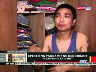 OC: Epekto ng paggamit ng deodorant ngaung tag-init (042612)