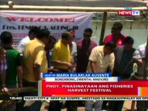 BT: PNoy, pinasinayaan ang fisheries harvest festival