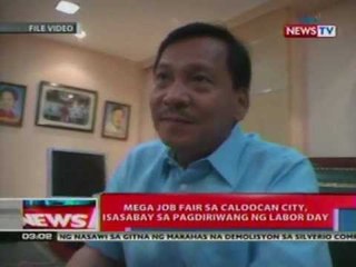 NTL: Mega job fair sa Caloocan City, isasabay sa pagdiriwang ng Labor Day