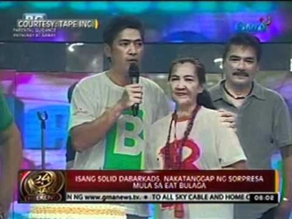 24oras: Vic Sotto, nagdiwang ng ika-58   kaarawan sa Eat Bulaga