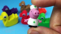 Play Doh Ducks Surprise Toys, Peppa Pig, Daddy Pig, Mummy Pig, George Pig by SR Toys Collection