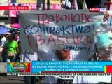 BP: Dagdag-sahod at pagpababa ng presyo ng bilihin, hiling ng manggagawang nagprotesta sa DOLE-Cebu