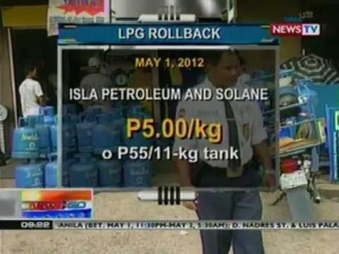 NTG: Ilang oil firms, nagpatupad na rin ng rollback sa kanilang LPG (050112)