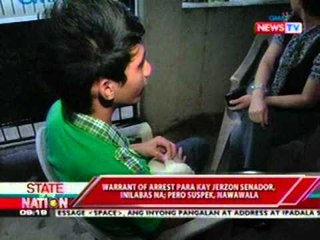 SONA: Warrant of arrest para kay Jerzon Senador, inilabas na; pero suspek, nawawala