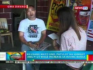 BP: P10 dagdag sa COLA ng mga manggagawa sa   Region 11, epektibo na bukas