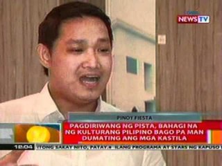 BT: Pagdiriwang ng pista, bahagi na ng   kulturang Pilipino bago pa dumating ang   mga Kastila