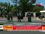 BT: Grupong Bayan, nagprotesta vs sa   pagsangguni ng DFA sa Amerika sa usapin   ng Panatag Shoal