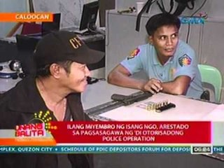 UB: Ilang miyembro ng isang NGO, arestado sa pagsasagawa ng 'di otorisadong police operation