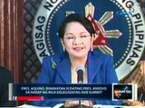 Saksi: Pres. Aquino, binanatan si   dating Pres. Arroyo sa harap ng   mga delegado ng ADB Summit